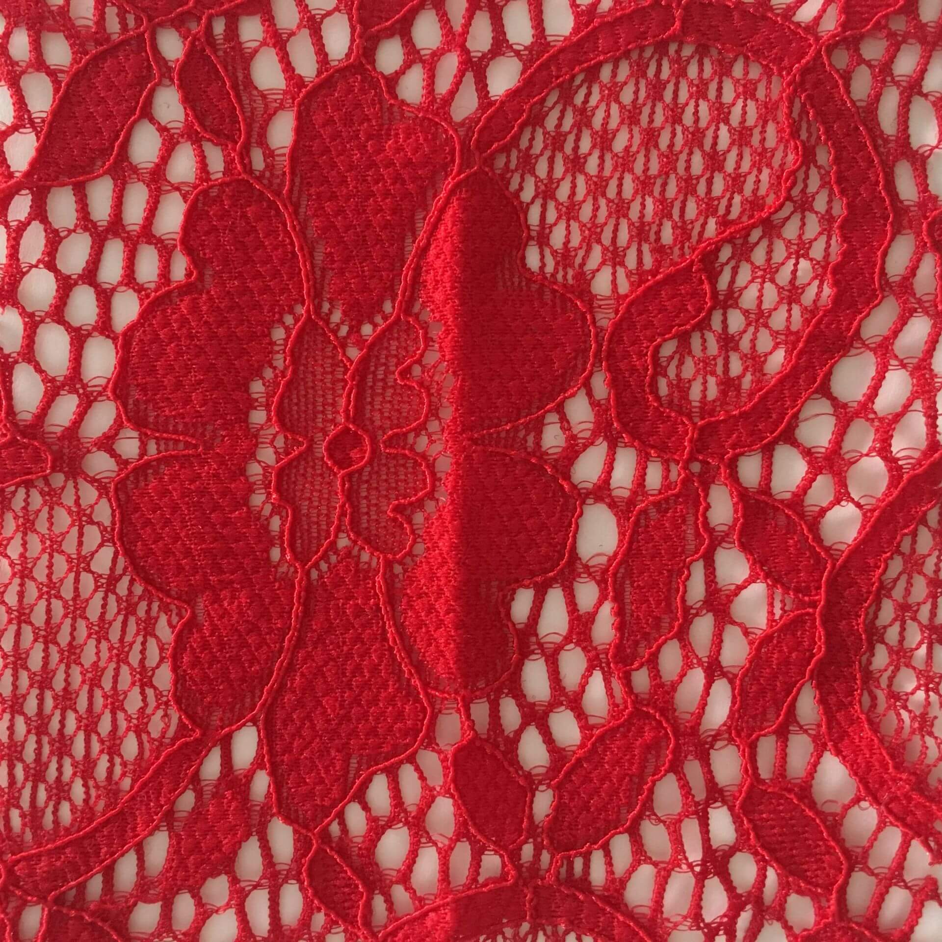 Lace Fabric Dress Bridal Nylon Warp Knit for Women's Wear Wholesale Su 11